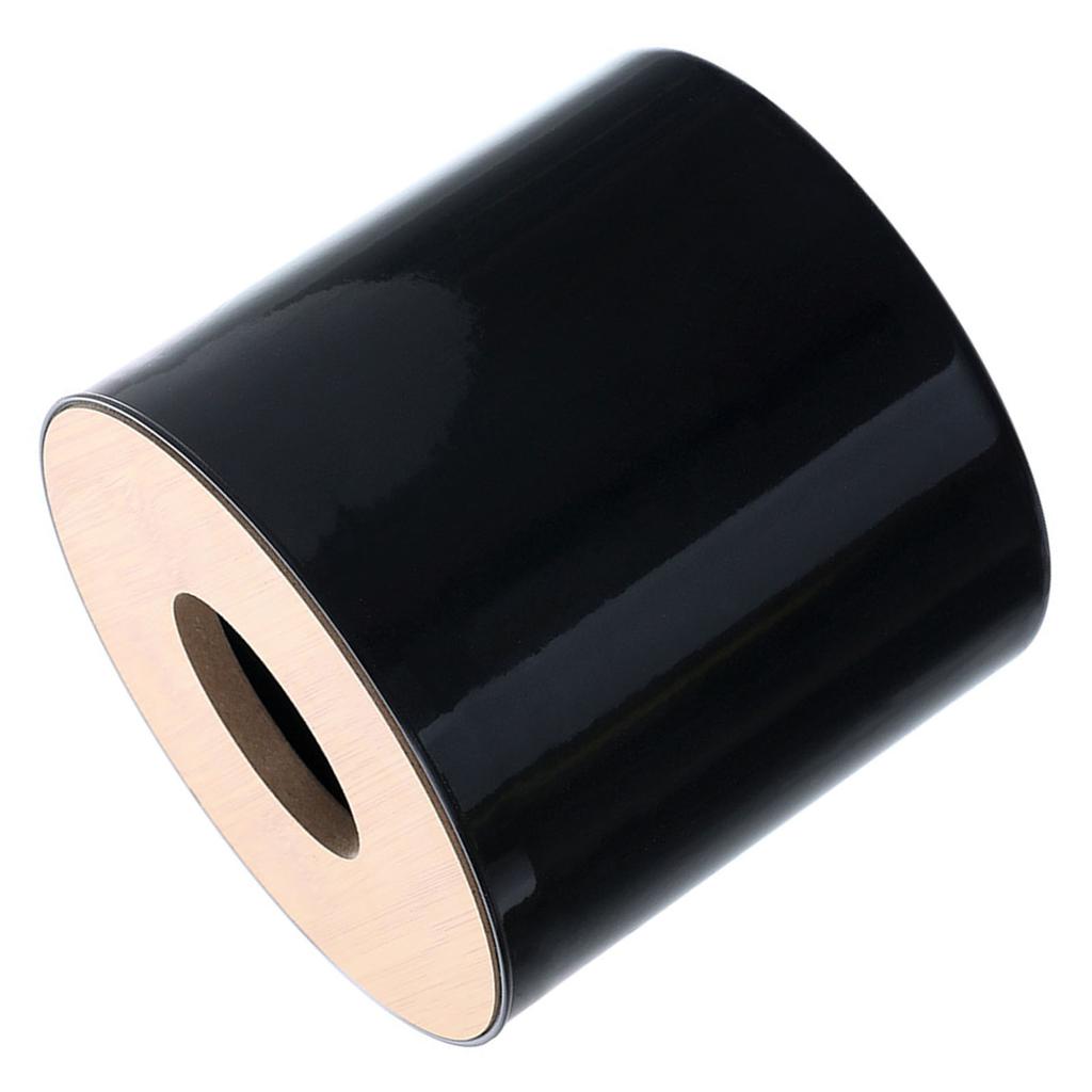 Roll Tissue Box Holder Innovative Modern Concise Large Space Round Tissue Toilet Paper Dispenser for Bathroom Living Room