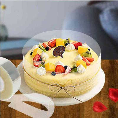 Practical-Edge Film Of Cake Transparent Cake Edge Protection Kitchen Cake Chocolate Candy Border Film