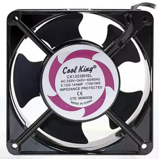 12cm CK12038HSL/HBL Cabinet Welder Fan, 220-240V HSL Model
