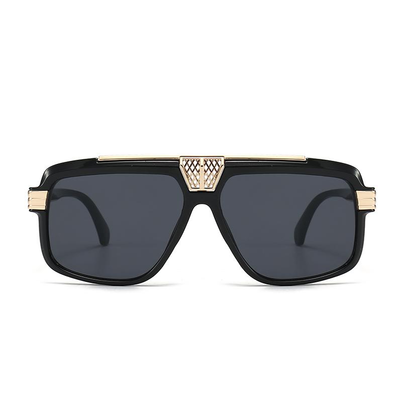Fable Men's New Classic Aviator Sunglasses Cross-Border Trendy Eye-Catching Design Lh119