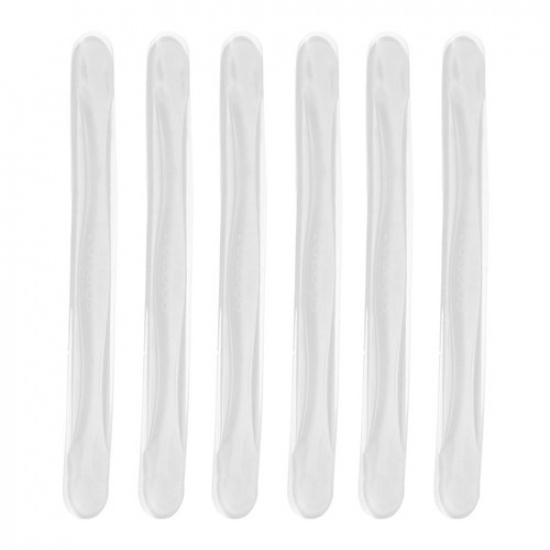 6 Pcs Car Door Bumping Strip Side Door Protector Rearview Mirror Rubber Bumper