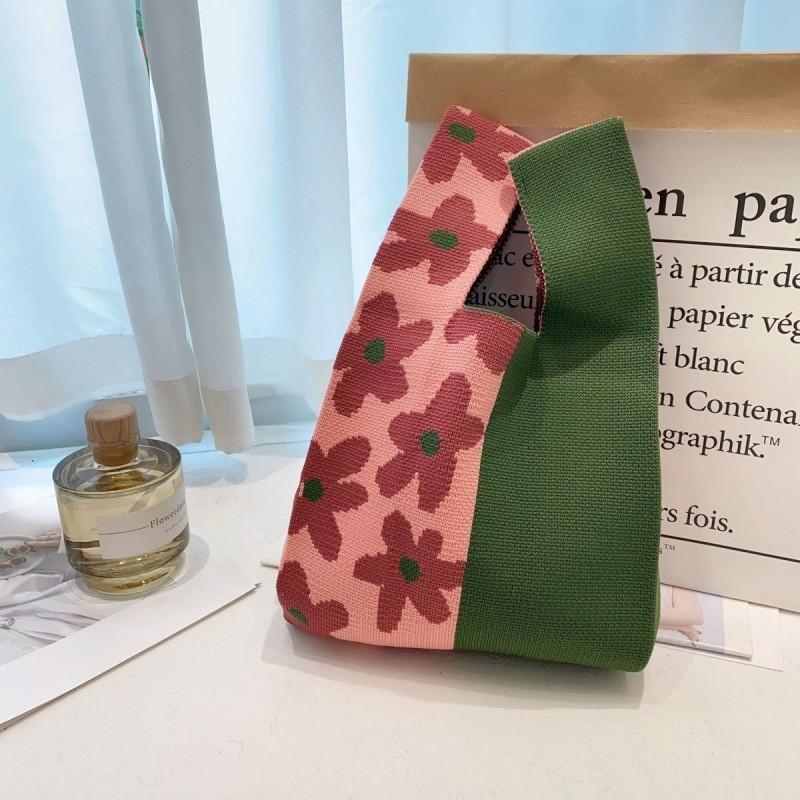 High quality thickened birthday banquet baby gift bag knitted bag gift woven bag handbag tote bag women's bag