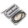 Micro de guitare électrique professionnel pour manche Humbucker Texture métallique Accessoires pour instruments