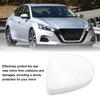 Door Mirror Cover Unpainted White Rearview Side Mirror Cap Wing Mirror Housing Replacement for Altima 2019 to 2022 Left 963746CA9A