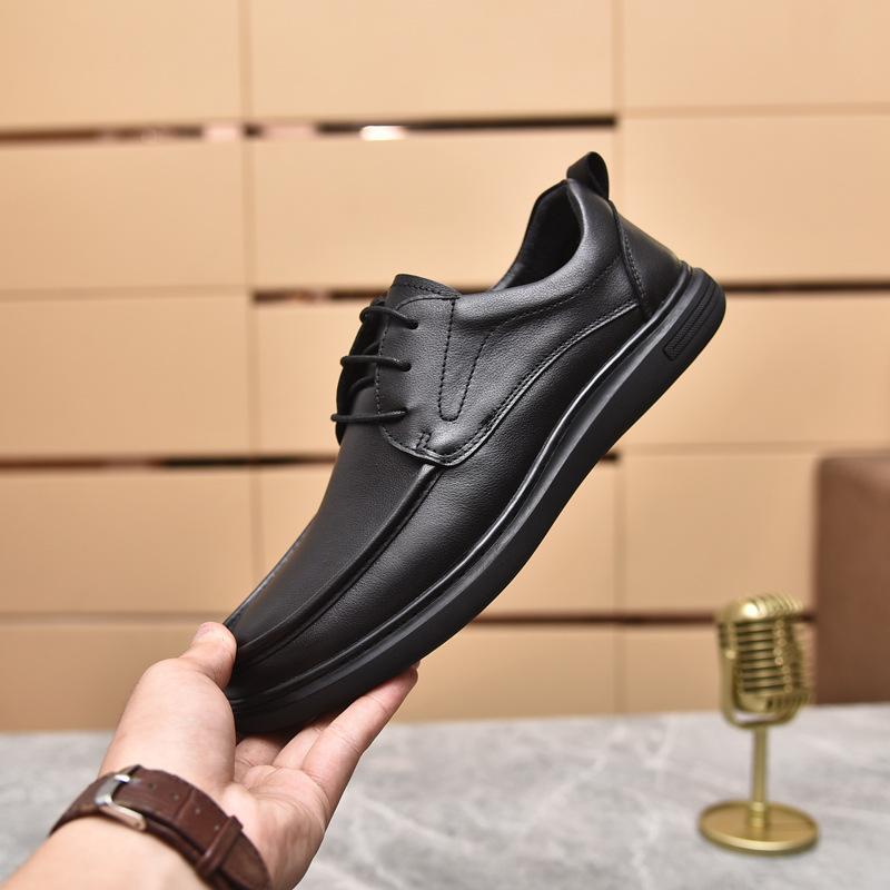 

Повседневные туфли из воловьей кожи с верхним слоем, удобные туфли для вождения с мягкой подошвой из мягкой кожи, мужская обувь 44