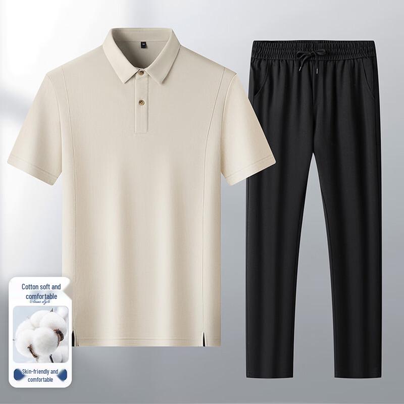 

ROMON Men s Summer POLO & Trousers Set XL