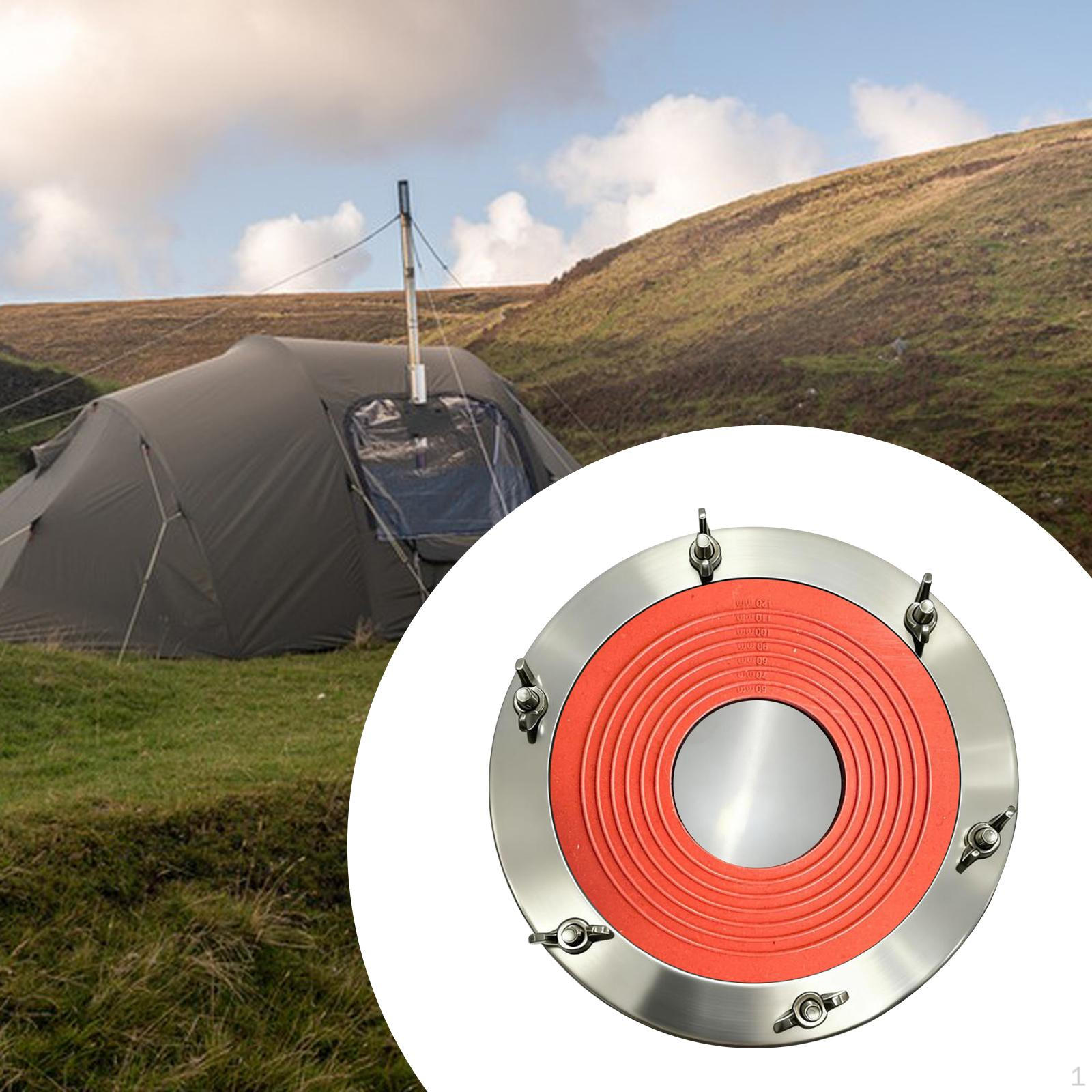 

Tent Jack,Roof Tube Flashing,Pipes Sealing Cover,Flexible Flue Flashing Wood Burner Fitting for