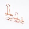 8 Colors 3 Sizes Ins Colors Gold Sliver Rose Green Purple Binder Clips Large Medium Small Office Study Binder Clips