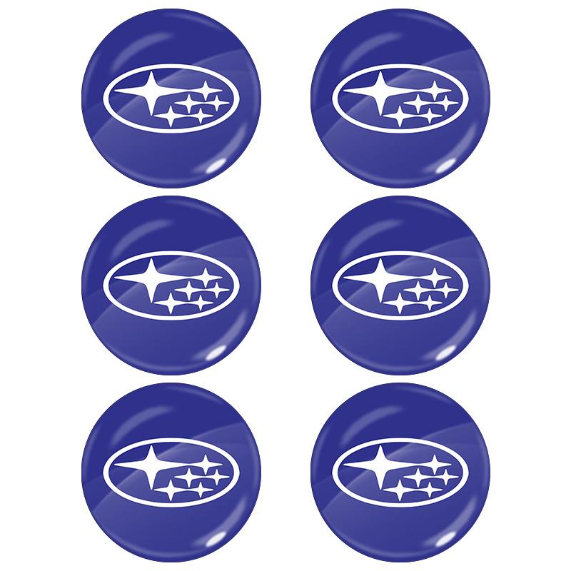 2/4/6 Buc. Autocolant Emblema Gaură Cheie Blocare Ușă Mașină Autocolant Protector Mașină Pentru Subaru STI BRZ Impreza Forester Legacy Outback Levorg Tribeca