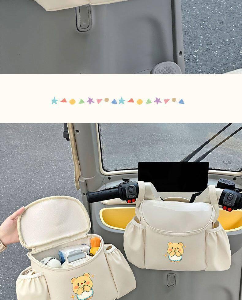 Multifunctional Hanging Bag for AIMA Lewei CA510/CA500 Electric Tricycle - Universal Front Storage Bag