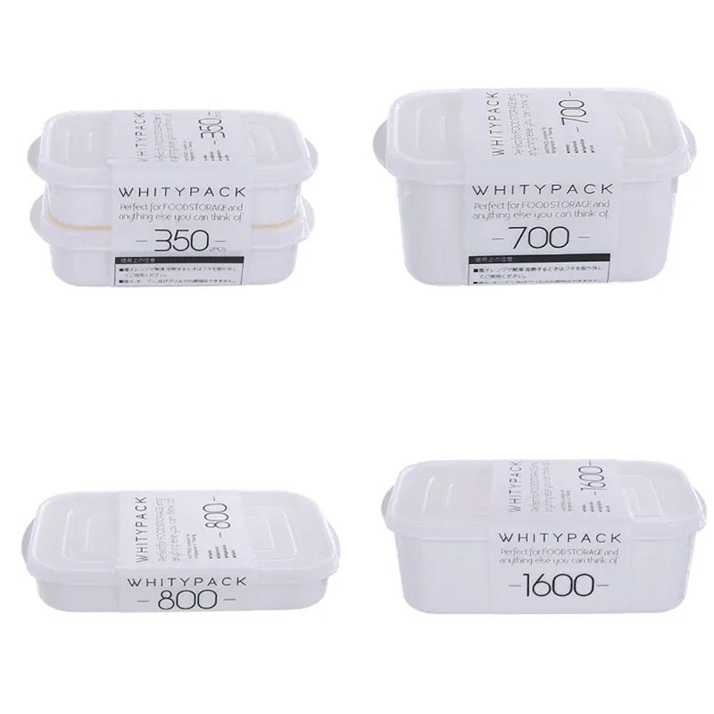 1 ks Fooding Třídění Lednice Úložný box na potraviny Křupavý Mražené maso Čerstvý Dělený Organizér