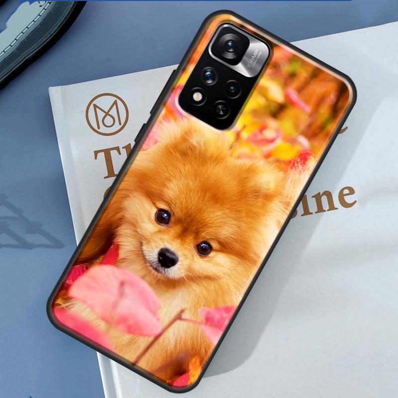 Pomeranian Dogs Dog Colorful Case For Xiaomi Redmi Note 14 13 11 9 10 12 Pro 9S 10S 11S 12S Redmi 10C 12C 13C 14C Cover