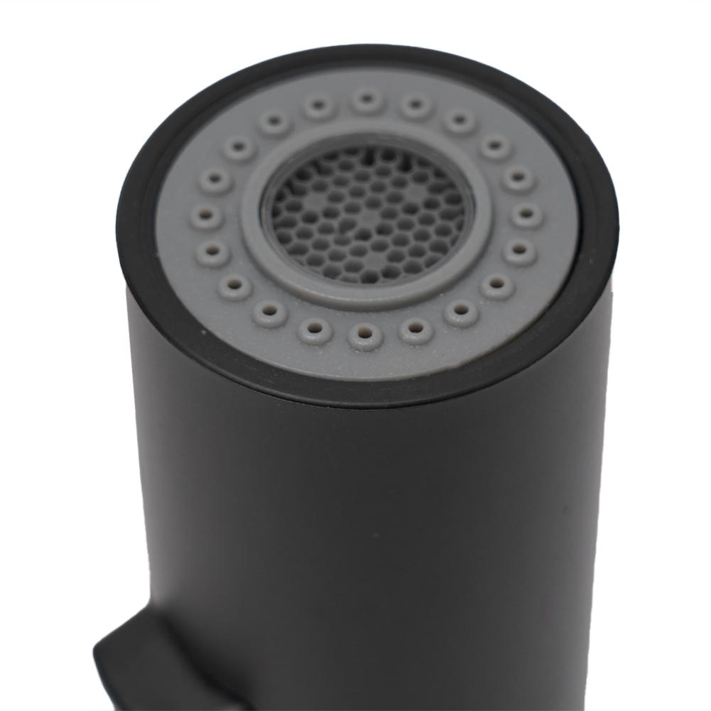 Sprühkopf Schwarz Wasserhahn Duschanschluss Größe G1/2\'\' 1 Stück
