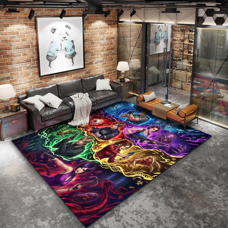 Resident Evil Carpet Rug For Living Room Bedroom Home Sofa Decoration Kids Play Nonslip Floor Mat