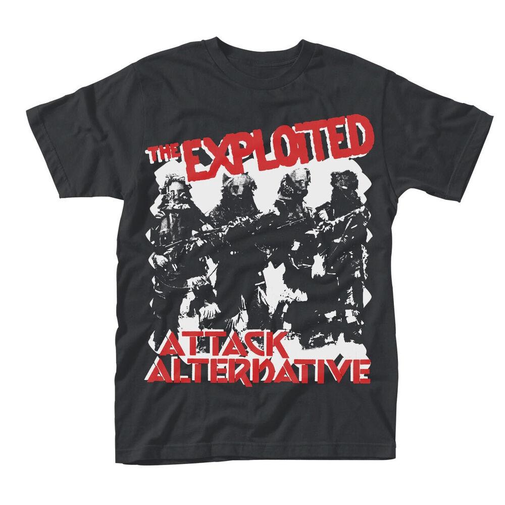 

Черная футболка унисекс Exploited Attack S