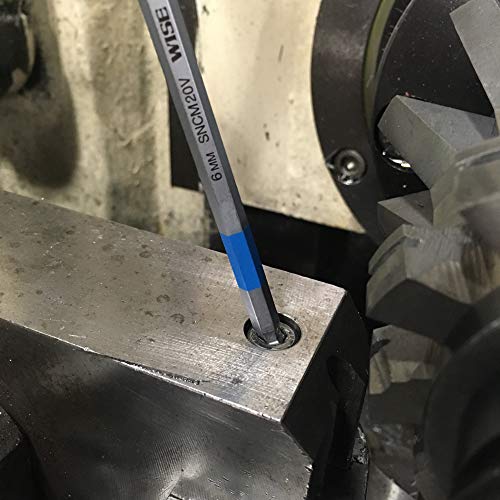 WISE Ball Point Hex Wrench Set of 9 (Long), Made In Japan, for Final Tightening, [SBL-900] 1.5-10.0mm