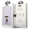 Etui do Samsung Galaxy S23 Plus Karl Lagerfeld Silicone Ikonik Purpurowy