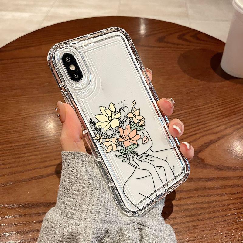 Phone Case for IPhone 13 15 14 12 11 16 Pro Max XR XS SE Max 6 7 8 Plus for Samsung S24 A55 A32 S23 for Yellowmi Note 13 12 11 10 Pro Drop Resistant
