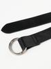 [BEAMS] Leather Belt, Double Ring, Men's, BLACK, Size M, 11520236905
