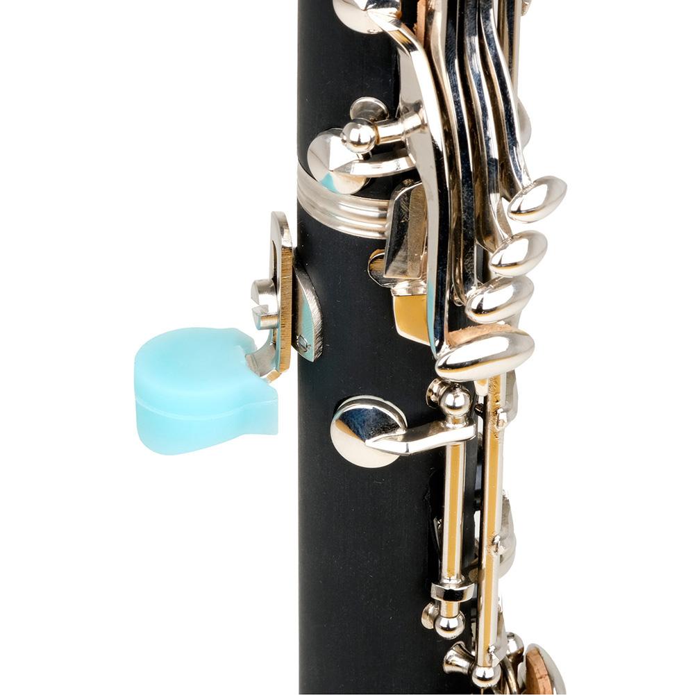 4 Stück Silikon Klarinette Oboe Daumenablage Klarinette Oboe Daumenschutz Klarinette Daumenablage Polster für die meisten Klarinetten