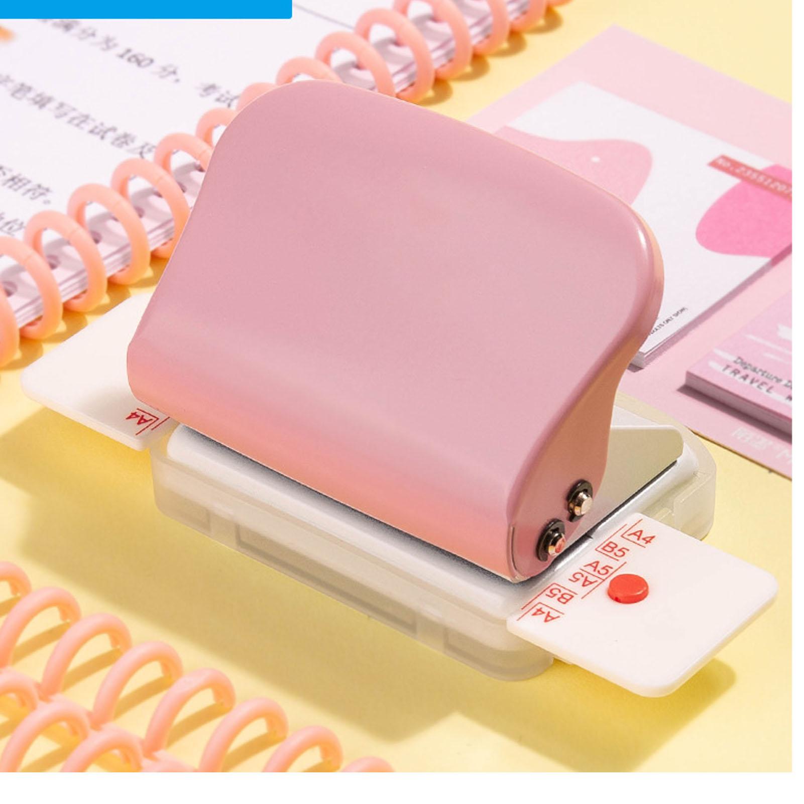 

Paper Hole Puncher A4 A5 B5 Size Portable Handheld Adjustable 26 30 Holes Hole Puncher for Binders