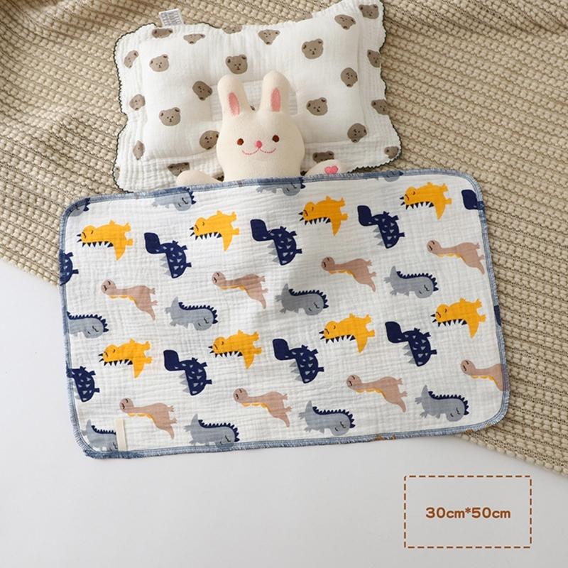 Soft & Quick Drying Baby Washcloth Absorbent Infant Gauze Towel Burp Cloth Perfect for Bath Time Feeding Diaper Changes