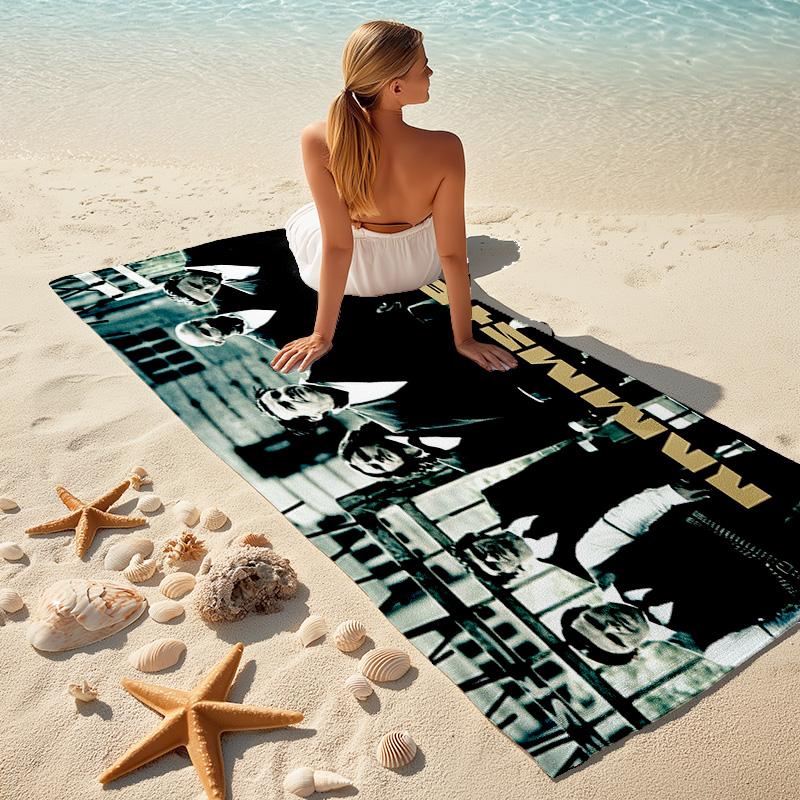 Till Lindemann, Lead Singer of the German Heavy Metal Rock Band Rammstein, Outdoor Camping Vacation Swimming Beach Scarf Decorative Blanket F2