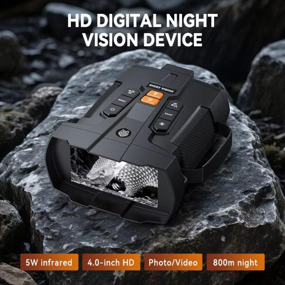 4.5 Inch Big Screen Night Vision Binoculars Infrared Night Vision Telescope  Outdoor Adventure