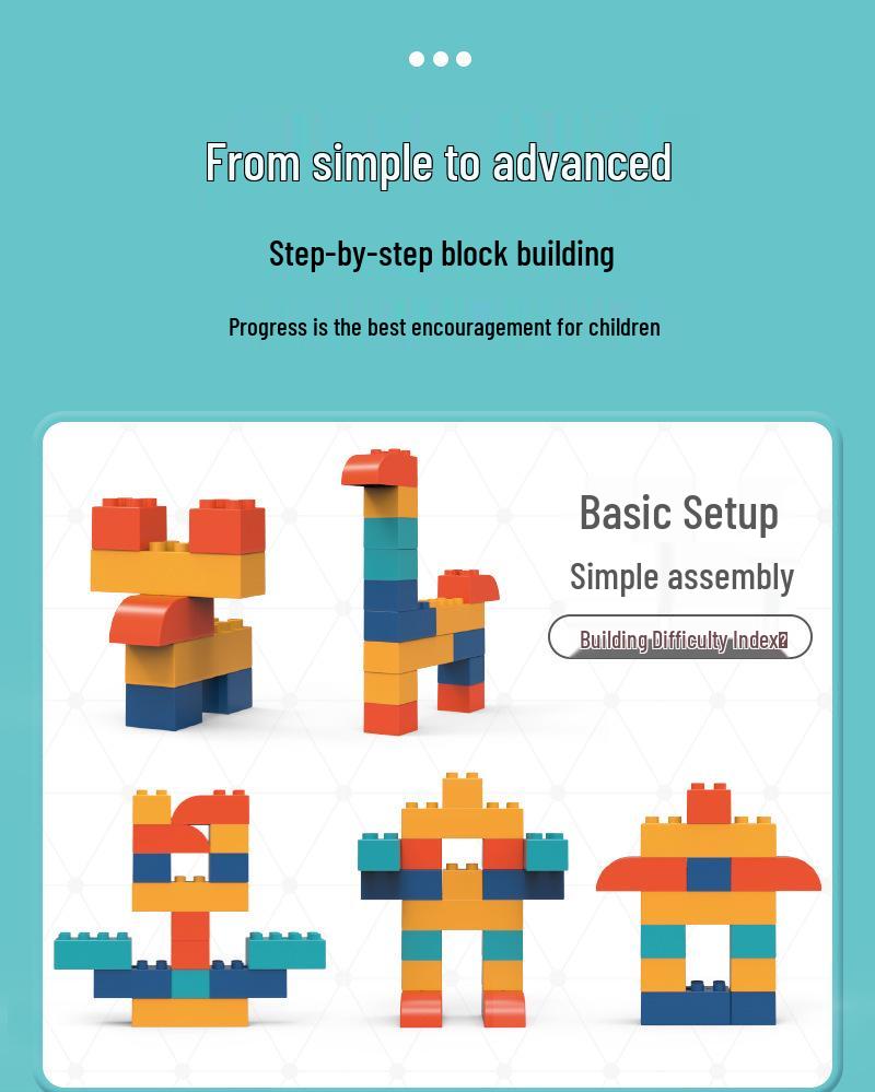 Children's Rechargeable Electric Engineering Building Blocks - Interactive, Large Particle STEM Toys