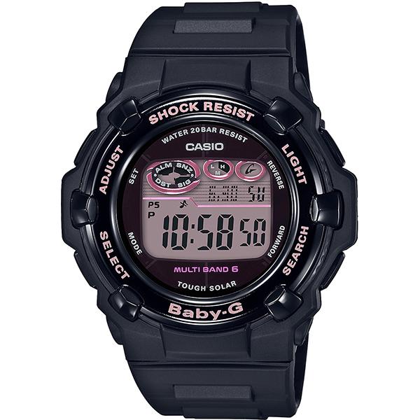 

CASIO Baby G BGR 3000UCB 1JF [Часы BABY G Radio Solar с водонепроницаемым женским ремешком на 20 атм]