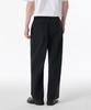 MUSINSA STANDARD Solotex One-Pleat Wide Comfort Elastic Waist Pants [Black]