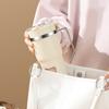 WORTHBUY Cute Bear Plastic Water Cup Large Capacity Water Bottle Travel Leak-proof Tumbler With Lid Portable Milk Coffee Cups