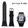 Fashion Sports Silicone Strap Men Women Pin Buckle Silicone Watch WristBand Watchbands for C-asio W-96H Watch Accessories