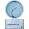 Augenpads gegen dunkle Augenringe - 60 koreanische Hydrogel-Masken gegen Schwellungen, Tränensäcke, Falten mit Koffein, Hyaluronsäure, Niacinamid - Unteraugen Hyd