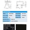 SSR Solid State Relays DC to DC Slim Relay Module 3-32VDC 6A Mini Relay Non-contact DIN Rail Relay SSR-41FDD Relays 5