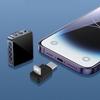 L-förmige Doppel-Typ-C-zu-Typ-C-Stecker mit OTG-Funktionalität Adapter für Lavaliermikrofone und Datenübertragung