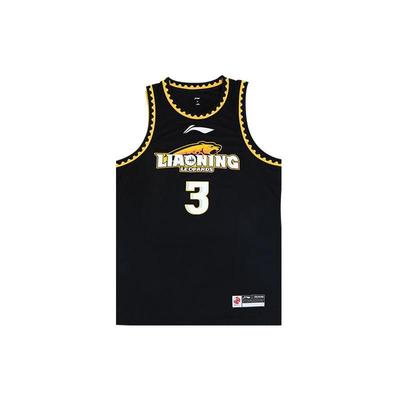 Li Ning CBA Series Sleeveless Player Version 2022-23 Season Liaoning Benxi Team Zhao Jiwei 3 Basketball Jersey Unisex Jersey Black AAYS533-2