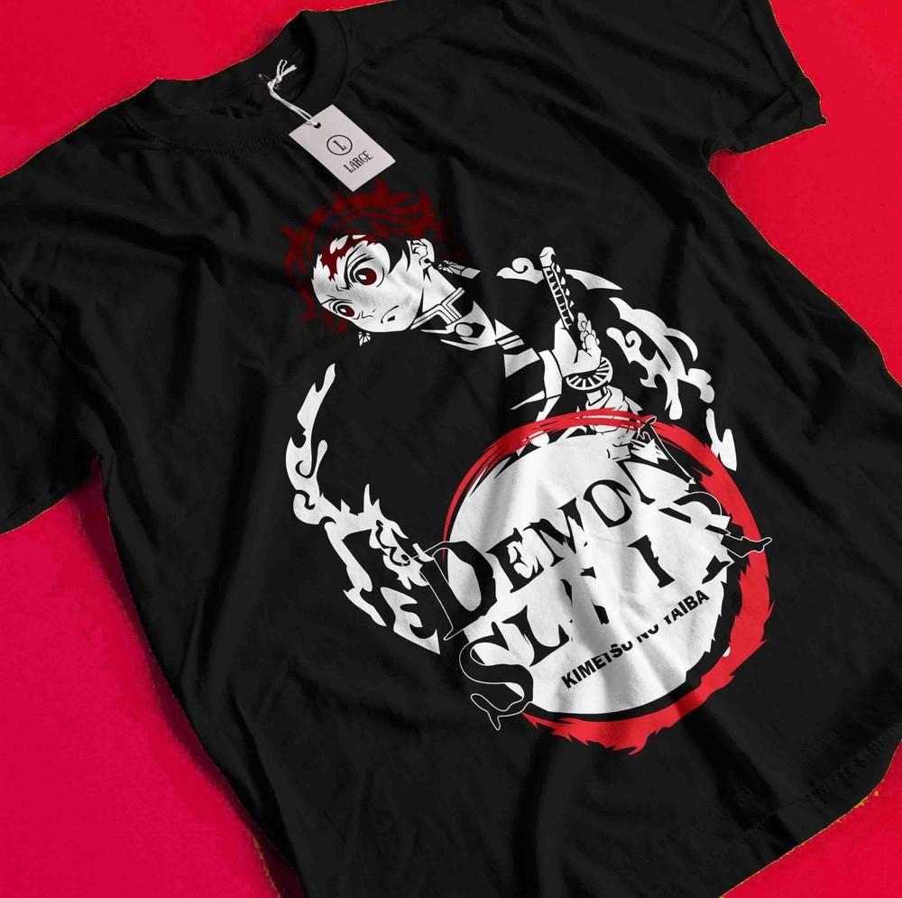 

Demon Slayer Shirt Tanjiro Tshirt Nezuko T-Shirt Muzan Doma Tee Inosuke Zenitsu BB950 3XL