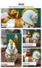 Chinese New Year Wealth & Fortune Gift Set: Year of the Horse Gold Painting with White Horse Decor