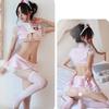 New Hot Erotic Sexy Cosplay Lingerie Nurse Costume Role-Playing Revealing Mesh uUniform Temptation Sexy Costume