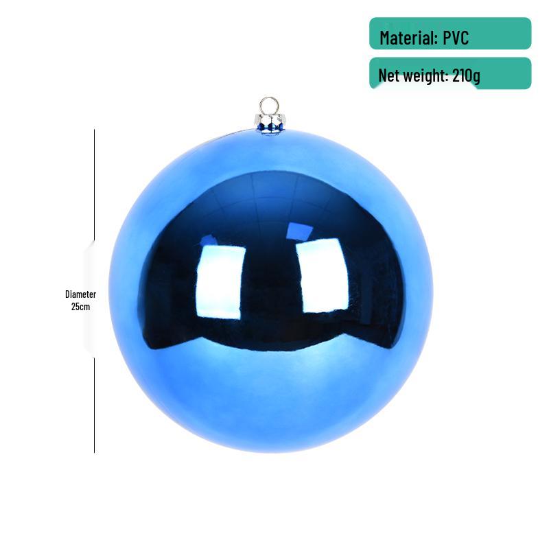 6-30cm Christmas Ornaments: Shiny, Matte & Glitter Balls In Gold, Silver, Red & Green - Plastic Tree Decorations