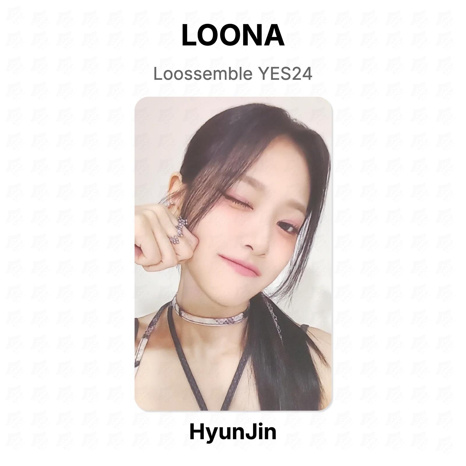 LOONA Loossemble YES24 Official Photocard HyunJin