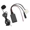 Bluetooth5.0 AUX IN Cable Adapter ISO Handsfree Microphone Replacement for Mazda MX5 2006 Onwards