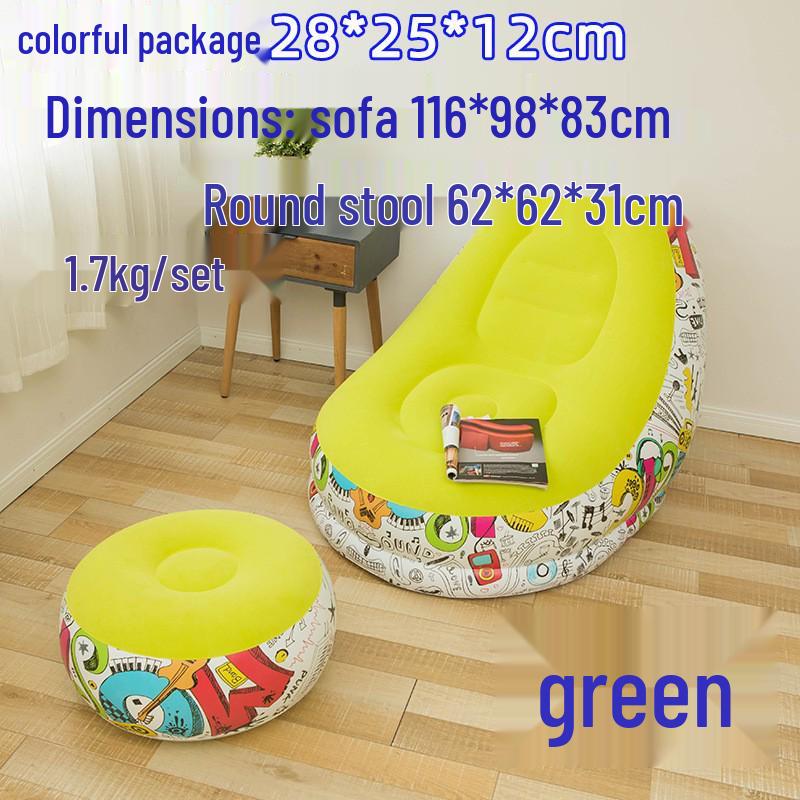 Inflatable Lounger Reclining Chair – Perfect for Home, Balcony, or Leisure Naps.