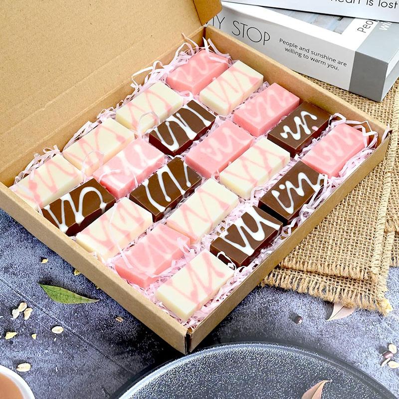 12/20/24 Cavity Chocolate Bars Silicone Mold Rectangle Square Granola Protein Energy Maker Whiskey Ice Cube Tray Candy Pralines