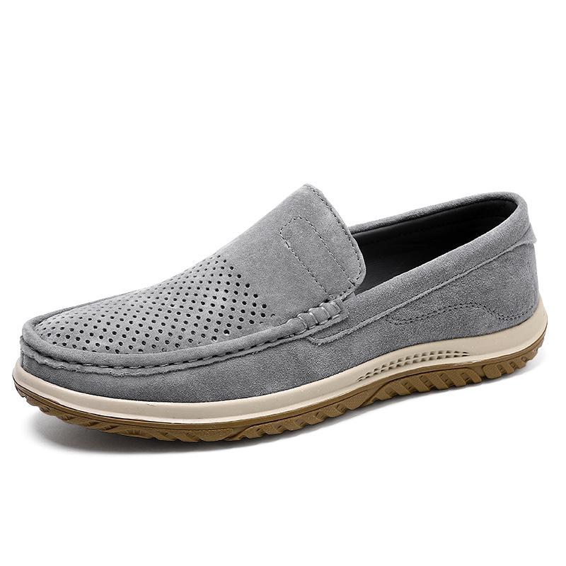Foreign Trade Hot Spring and Autumn New Hand-sewn Men's Shoes Outdoor Fashion Casual Doudou Shoes