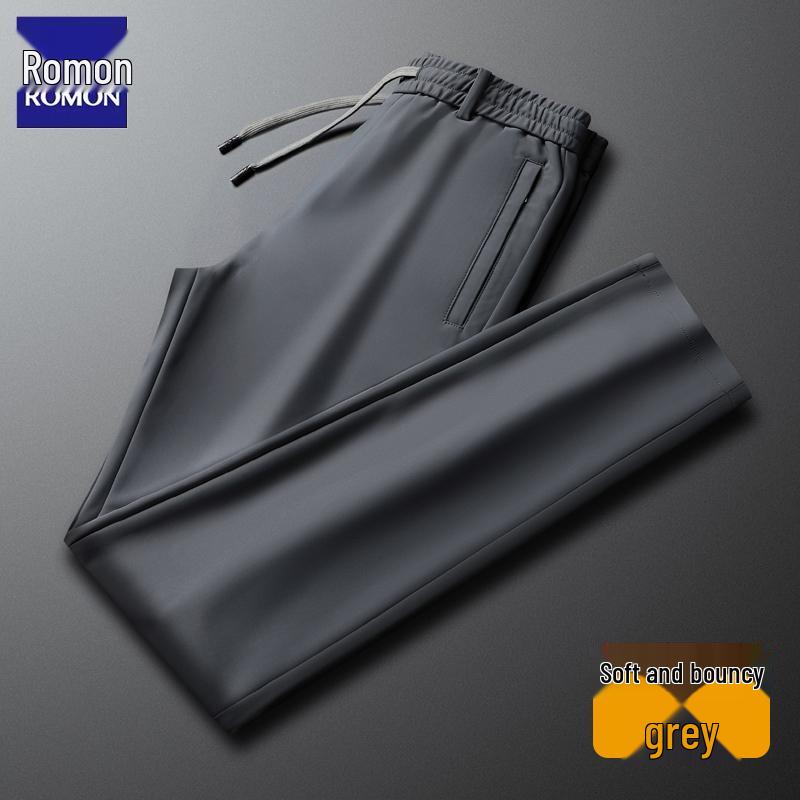 

Мужские осенние повседневные брюки прямого кроя ROMON, эластичные, устойчивые к сминанию 4XL (Recommended 190-210 kg)