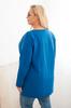 Bluzka Damska Plus Size Z Dekoltem W Łódkę Chabrowa 2Xl/3Xl