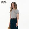 Teenie Weenie Bear Embroidered Short Sleeve T-Shirt