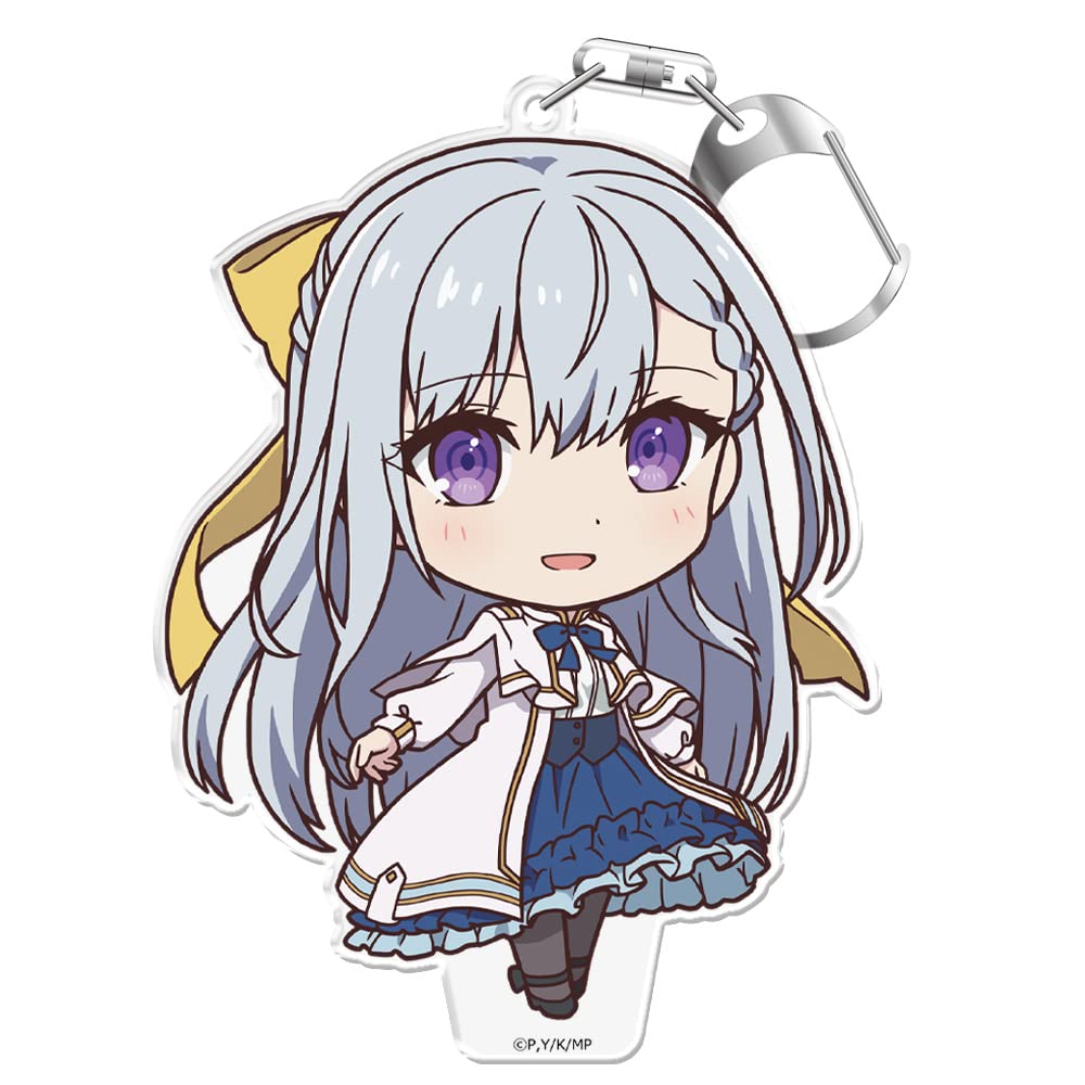 Reincarnated Princess and Genius Young Lady's Magical Revolution Punikore! Keychain (with stand) Yufilia